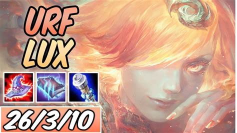 Lux urf build - 6.4%. Matches. 661 -. Get everything you need for Lux Top build! The highest win rate Lux runes, items, skill order and summoner spells in patch 13.19. Builds. Ranked Solo. 